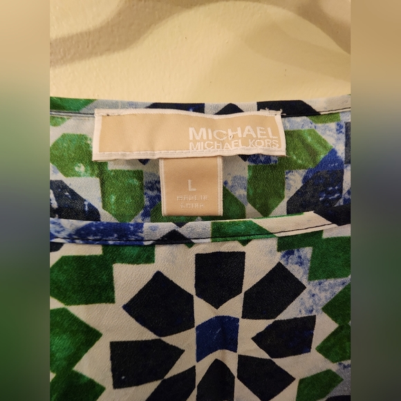 Michael Kors Womens Blouse size Large - Picture 2 of 5